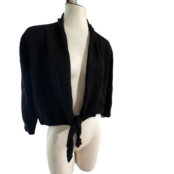 retrology Sweaters - Retrology tie open front sweater size medium